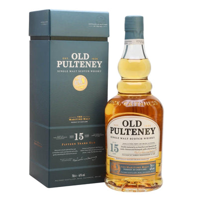 OLD PULTENEY 15 Year Old Highland Single Malt Scotch Whisky 70cl 46%