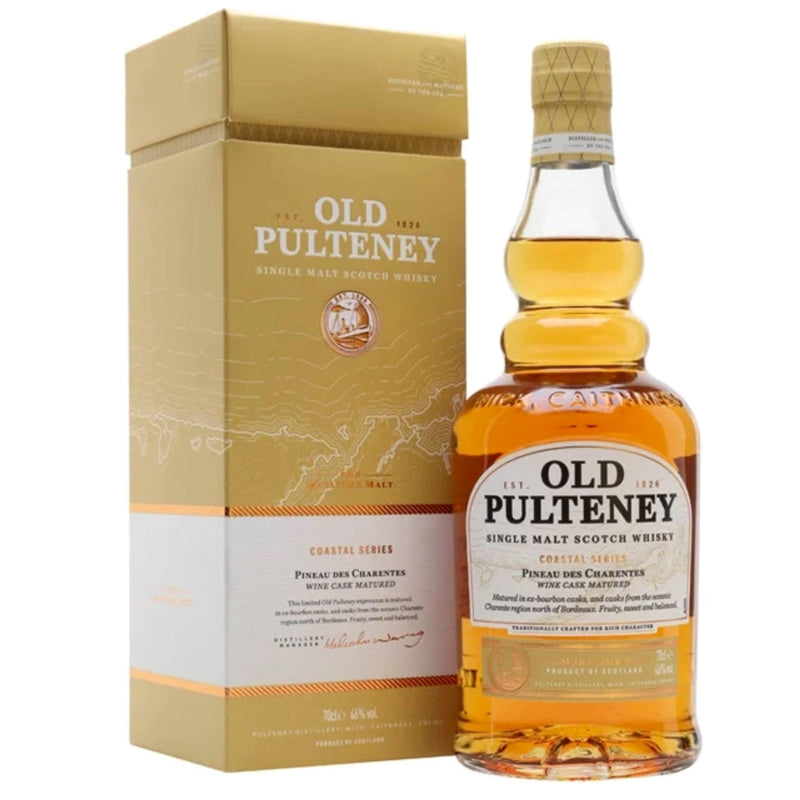OLD PULTENEY Coastal Series Pineau Des Charentes Highland Single Malt Scotch Whisky 70cl 46%