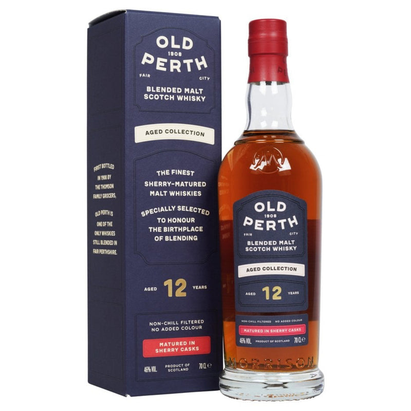 OLD PERTH 12 Year Old Blended Malt Scotch Whisky 70cl 46%