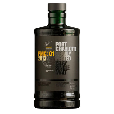 PORT CHARLOTTE PMC:01 2013 Islay Single Malt Scotch Whisky 70cl 54.5%