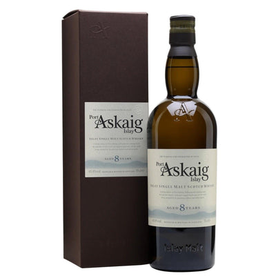 PORT ASKAIG 8 Year Old Islay Single Malt Scotch Whisky 70cl 45.8%