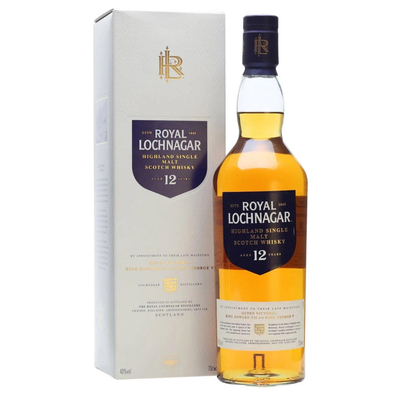 ROYAL LOCHNAGAR 12 Year Old Highland Single Malt Scotch Whisky 70cl 40%