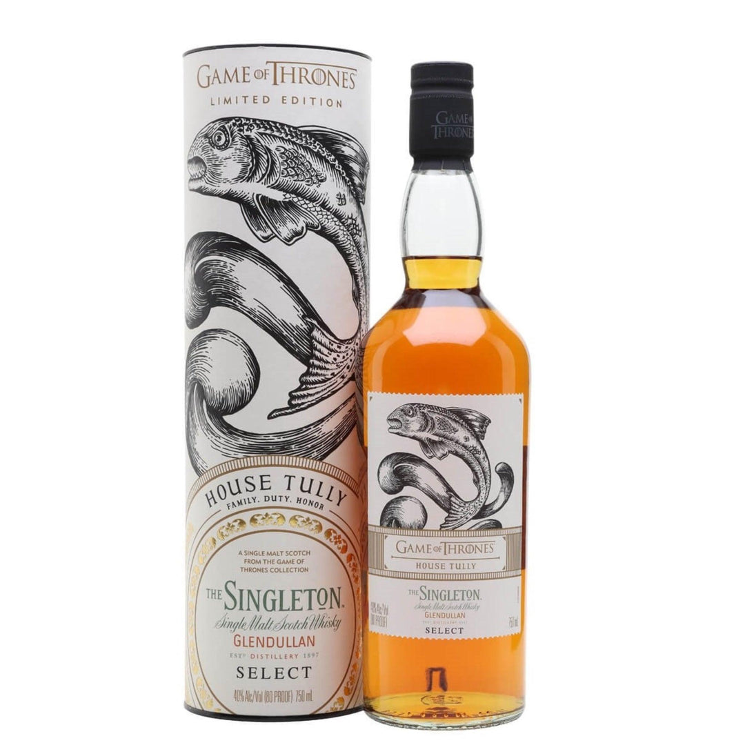 The SINGLETON of GLENDULLAN Select Game of Thrones 'House Tully' Speyside Single Malt Scotch Whisky 70cl 40%