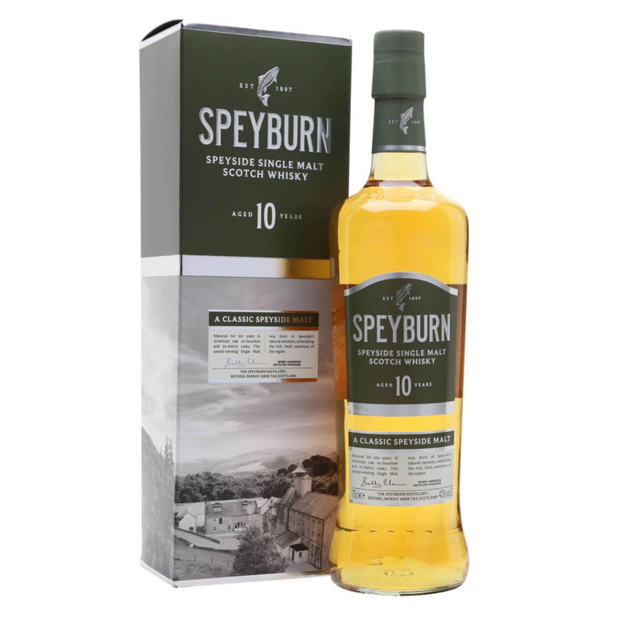 SPEYBURN 10 Year Old Speyside Single Malt Scotch Whisky 70cl 40%