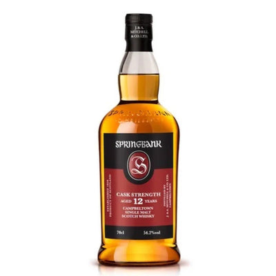 SPRINGBANK 12 Year Old Cask Strength Campbeltown Single Malt Scotch Whisky 70cl 56.1%