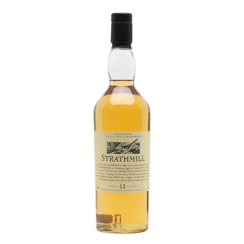 STRATHMILL 12 Year Old Speyside Single Malt Scotch Whisky 70cl 43% Flora and Fauna