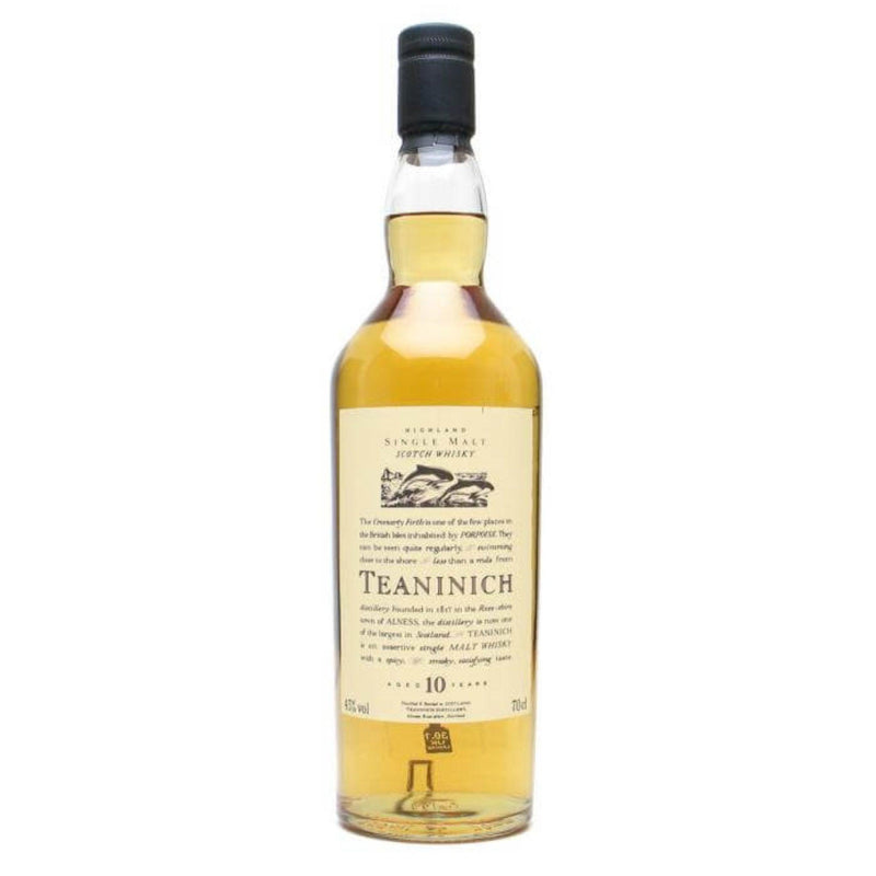 TEANINICH 10 Year Old Flora & Fauna Highland Single Malt Scotch Whisky 70cl 43%