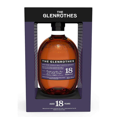 THE GLENROTHES 18 Year Old Speyside Single Malt Scotch Whisky 70cl 43% - highlandwhiskyshop