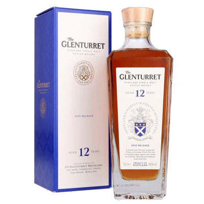 THE GLENTURRET 12 Year Old 2022 Release Highland Single Malt Scotch Whisky 70cl 46%
