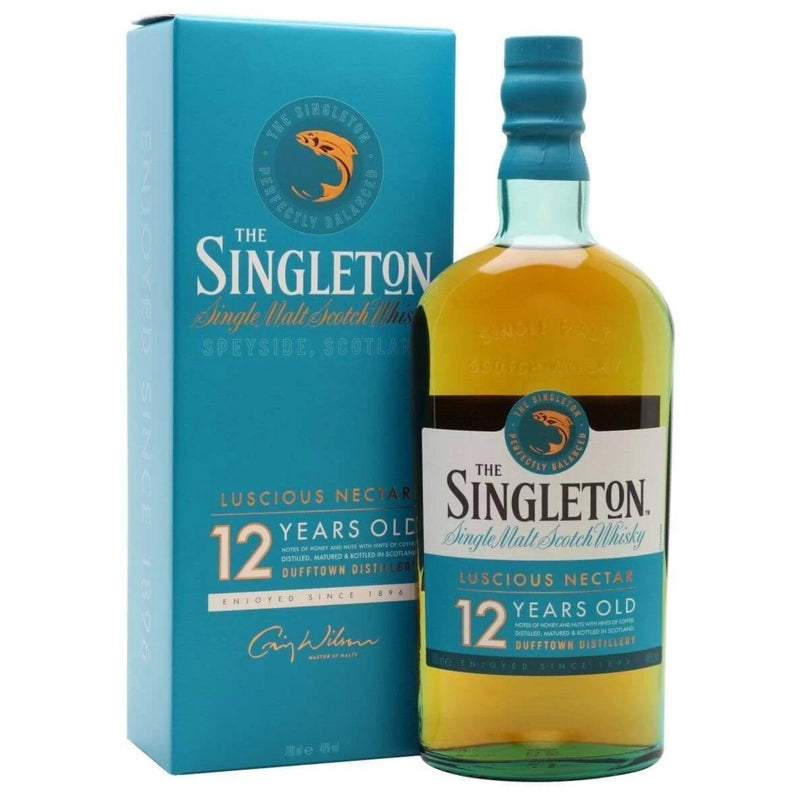 THE SINGLETON OF DUFFTOWN 12 Year Old Speyside Single Malt Scotch Whisky 70cl 40%