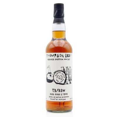 THOMPSON BROS TB/BSW Aged Over 6 Years Blended Scotch Whisky 70cl 46%