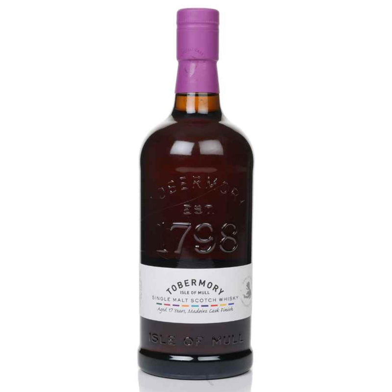 TOBERMORY 2003 17 Year Old Madeira Cask Finish Single Malt Scotch Whisky 70cl 54.2% Isle of Mull