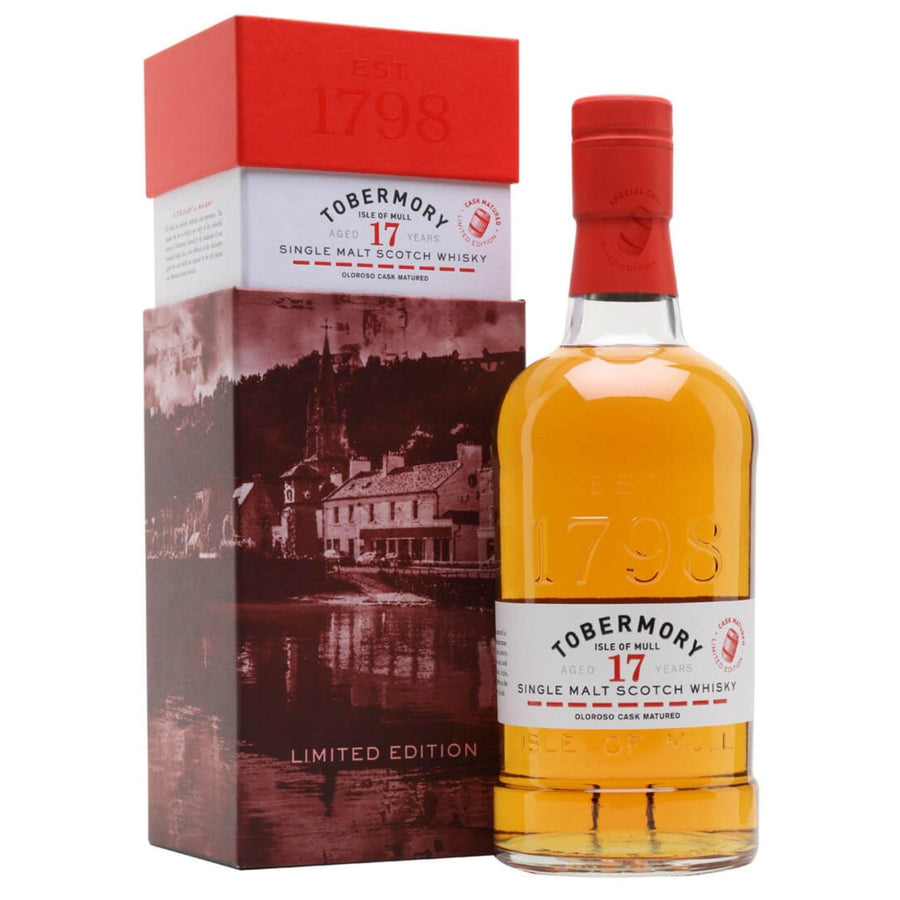 TOBERMORY 2004 17 Year Old Oloroso Cask Finish Single Malt Scotch Whisky 70cl 52.7%r