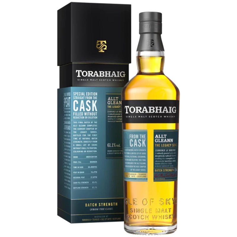 TORABHAIG Allt Gleann Batch Strength Single Malt Scotch Whisky 70cl 61.1%