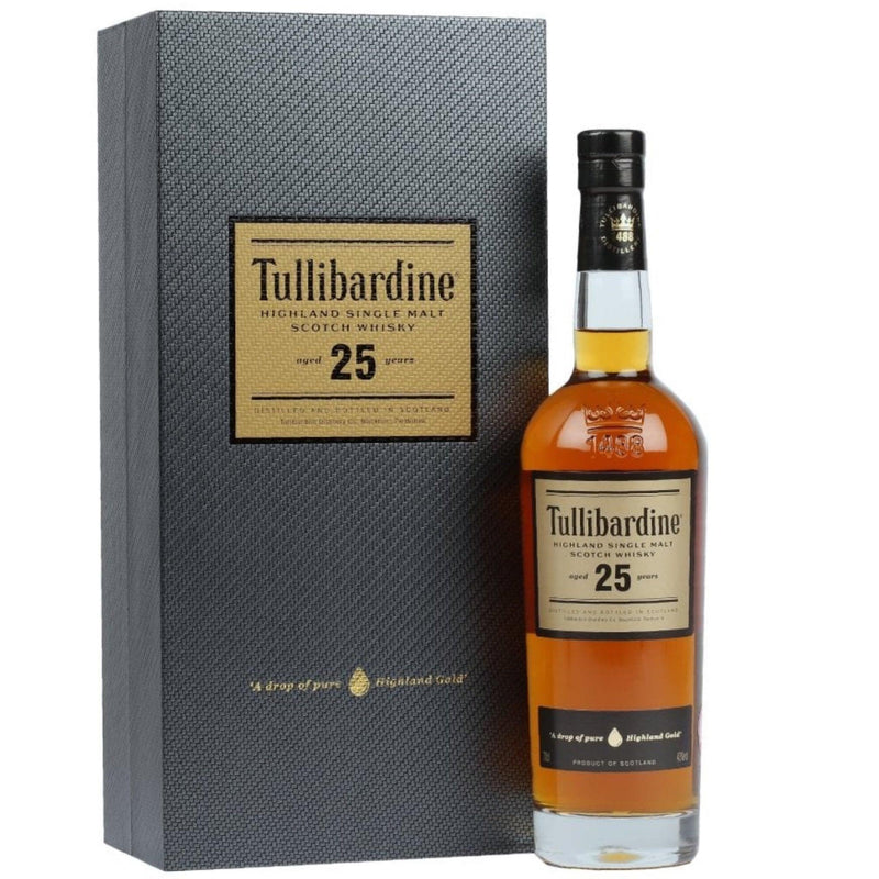 TULLIBARDINE 25 Year Old Highland Single Malt Scotch Whisky 70cl 43%