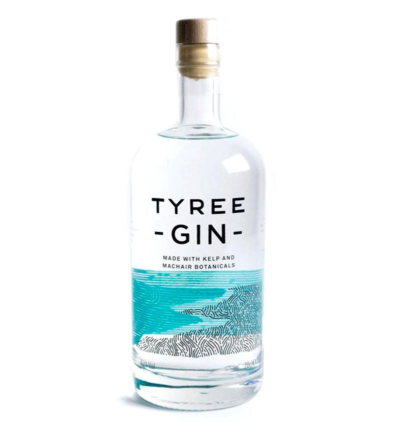 TYREE Gin 70cl 40% Made With Kelp and Machair Botanicals