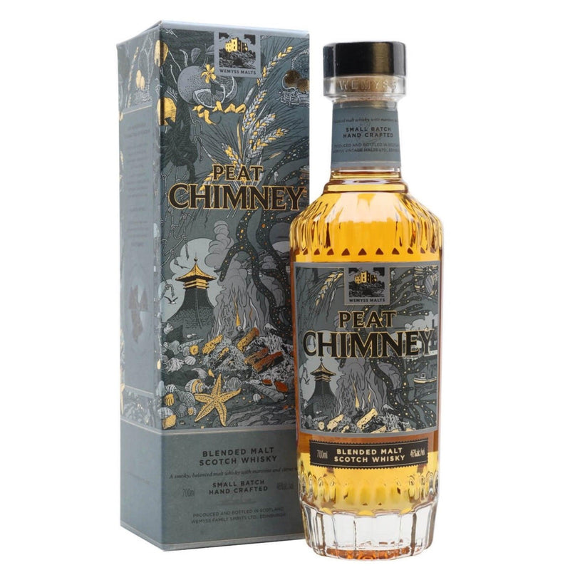 WEMYSS MALTS Peat Chimney Blended Malt Scotch Whisky 70cl 46%