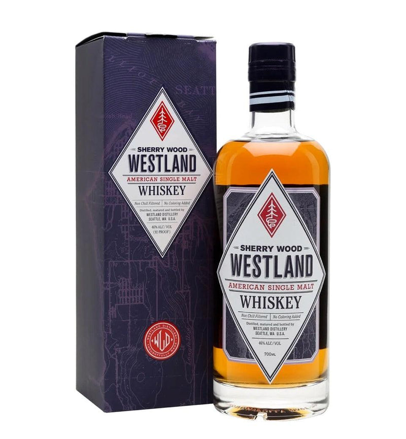 WESTLAND Sherry Wood American Single Malt Whiskey 70cl 46%