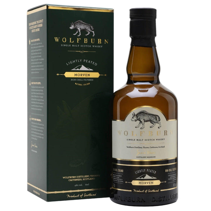 WOLFBURN Morven Highland Single Malt Scotch Whisky 70cl 46%