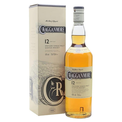 CRAGGANMORE 12 Year Old Speyside Single Malt Scotch Whisky 20cl 40%