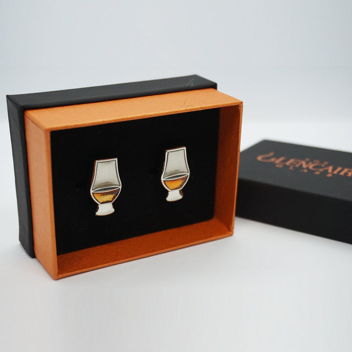 Glencairn Whisky Glass Accessories Cufflinks