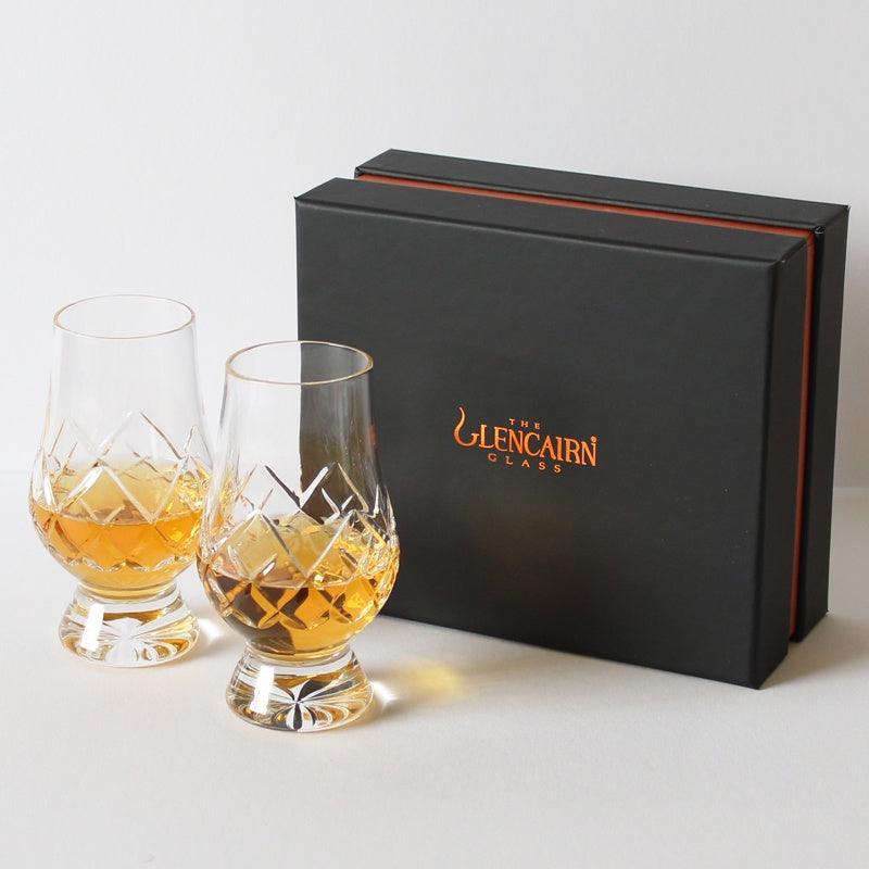 Glencairn Crystal Cut Whisky Glass in Presentation Box (Set of 2)