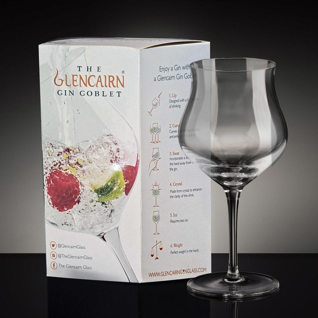 Glencairn Goblet Gin & Tonic Glass in Printed Gift Carton