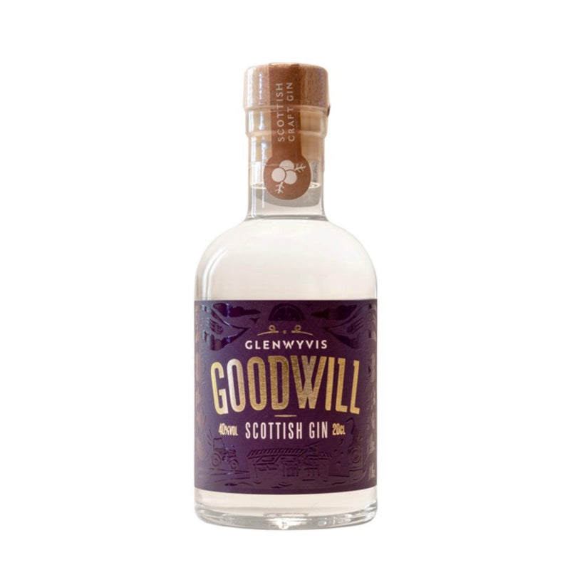 GLENWYVIS GoodWill Premium Scottish Craft Gin 20cl %40