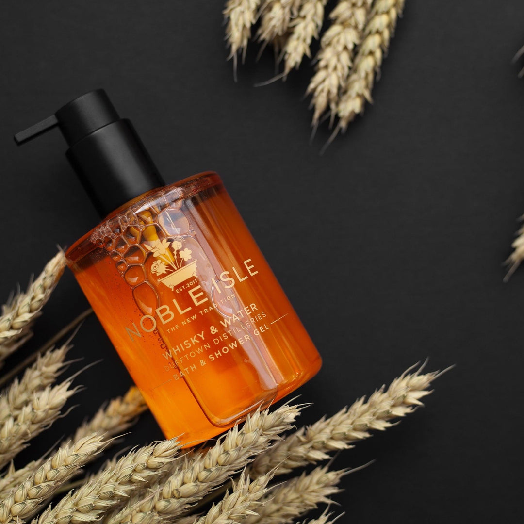 Noble Isle Whisky & Water Luxury Bath & Shower Gel - Dufftown Distilleries