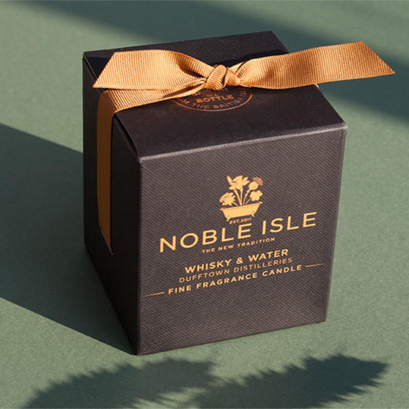 Noble Isle Whisky & Water Single Wick Candle - Dufftown Distilleries