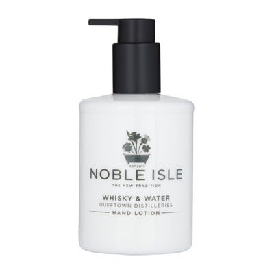Noble Isle Whisky & Water Luxury Hand Lotion - Dufftown Distilleries
