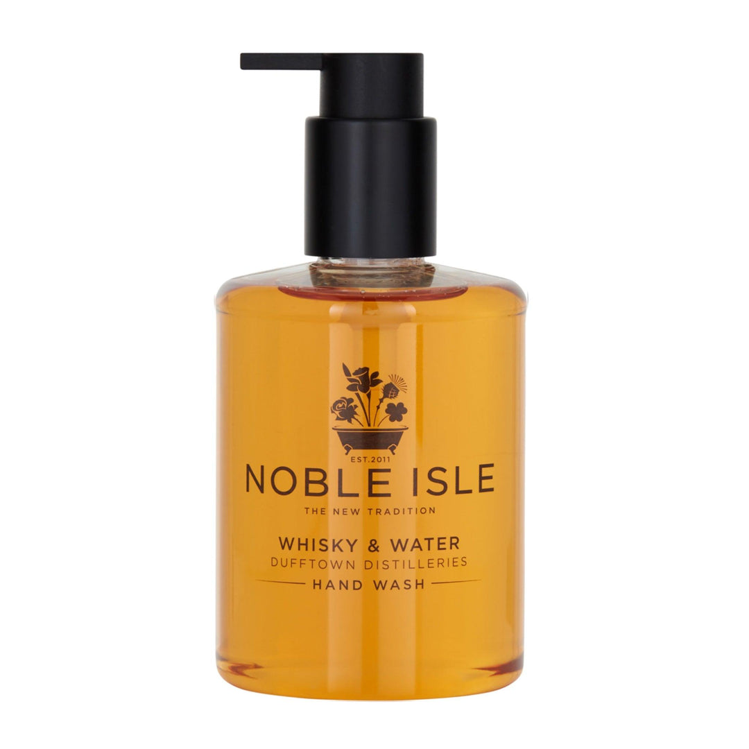 Noble Isle Whisky & Water Luxury Hand Wash - Hand Lotion - Bath & Shower Gel (Set of 3) - Dufftown Distilleries in Premium Gift Box