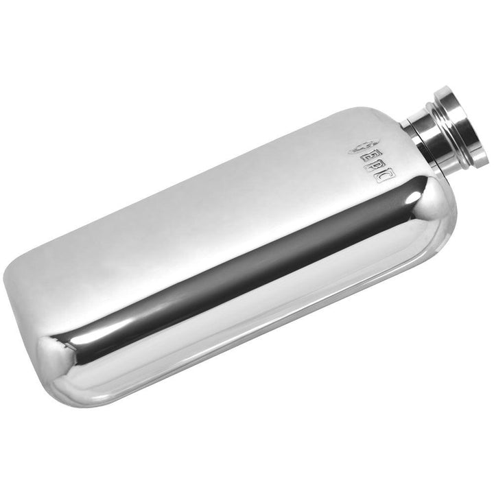 English Pewter 4oz Purse Flask Pewter - highlandwhiskyshop