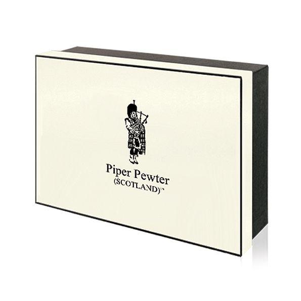 English Pewter 4oz Purse Flask Pewter - highlandwhiskyshop