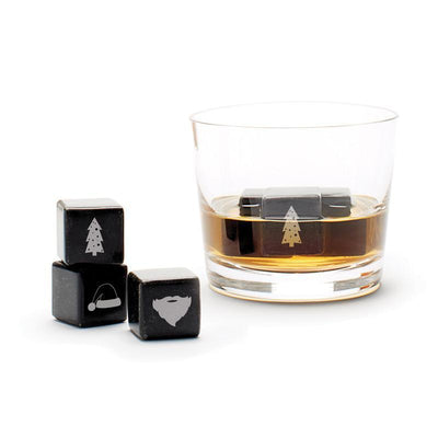 Teroforma Whisky Stones ICON Christmas (Set of 3) - highlandwhiskyshop