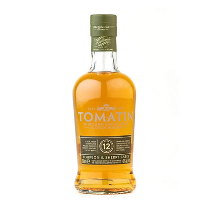 TOMATIN 12 Year Old Highland Single Malt Scotch Whisky 20cl 43%